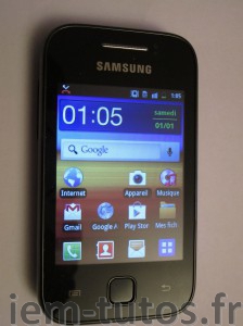 Vérification du bon fonctionnent du Samsung Galaxy Young GTS5360